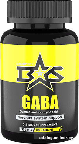 

Витамины, минералы Binasport Gaba 550 мг (60 капсул)