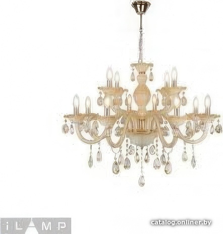 

Подвесная люстра iLamp Asia 81072-8+4 WH