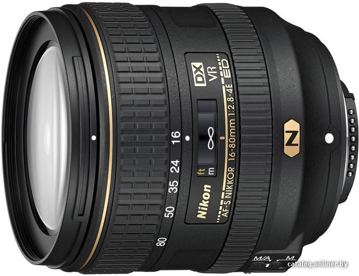 

Объектив Nikon AF-S DX NIKKOR 16-80mm f/2.8-4E ED VR