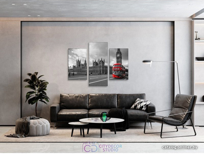 

Модульная картина Citydecor Транспорт 5.4 70x96 см