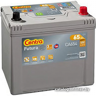 

Автомобильный аккумулятор Centra Futura CA654 (65 А·ч)