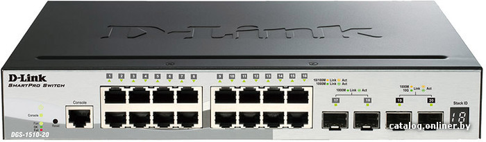 

Управляемый коммутатор 3-го уровня D-Link DGS-1510-20/A1A