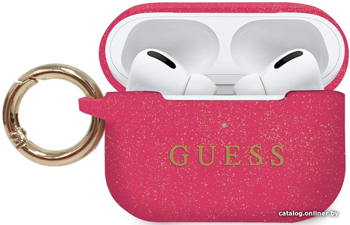 

Чехол CG Mobile Guess для AirPods Pro GUACAPSILGLFU (фуксия)