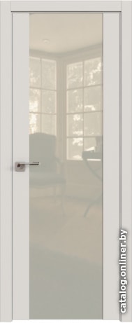 

Межкомнатная дверь ProfilDoors 110U 60x200 (дарквайт, стекло lacobel перламутровый лак)