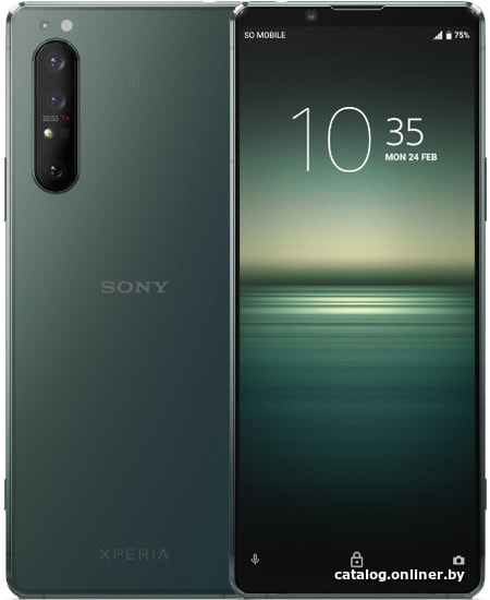 

Смартфон Sony Xperia 1 II XQ-AT52 12GB/256GB (зеленый)