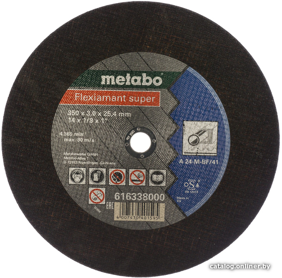 

Отрезной диск Metabo 616338000