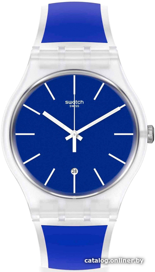 

Наручные часы Swatch Monthly Drops SO29K400 Blue Trip