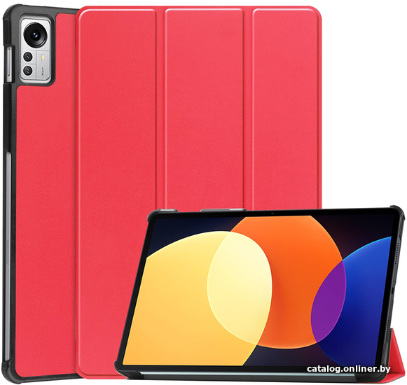 

Чехол для планшета JFK Smart Case для Xiaomi Pad 5 Pro 12.4 (красный)