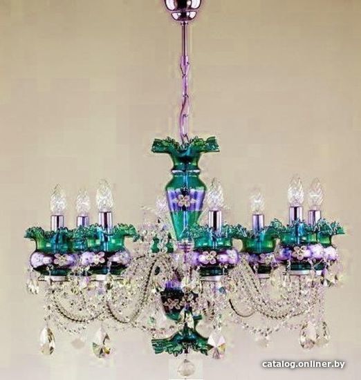 

Подвесная люстра ArtGlass Esmeralda Viii. Full Cut Blue