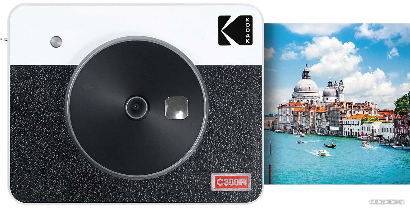 

Фотоаппарат Kodak Mini Shot 3 C300R (черный/белый)