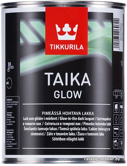 

Лак Tikkurila Taika Glow 1 л
