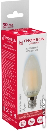 

Светодиодная лампочка Thomson Filament Candle TH-B2344