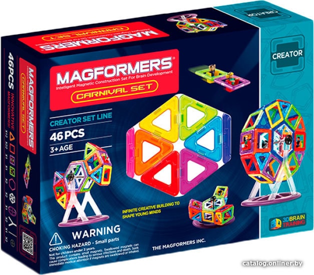 

Конструктор Magformers Карнавал с Фиксиками 703001