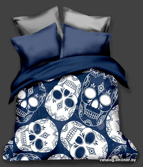 

Покрывало Софттекс Цифровая печать 018 Skull 215x160