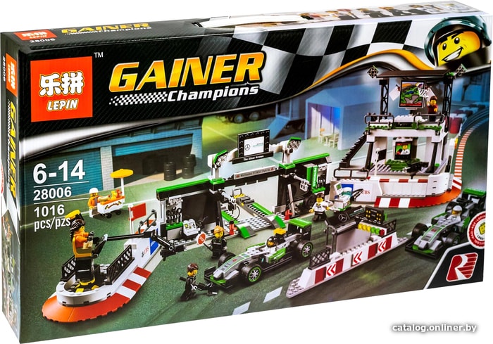 

Конструктор Lepin 28006 Формула-1 Mercedes AMG Petronas