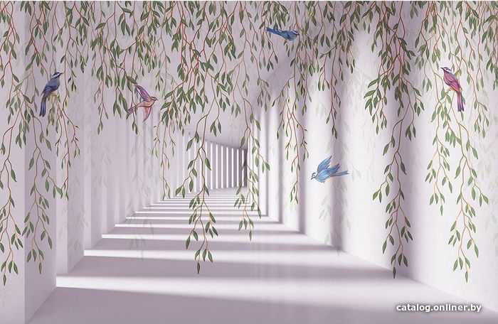 

Виниловые обои Citydecor Flower Tunnel 3D 5 400x270