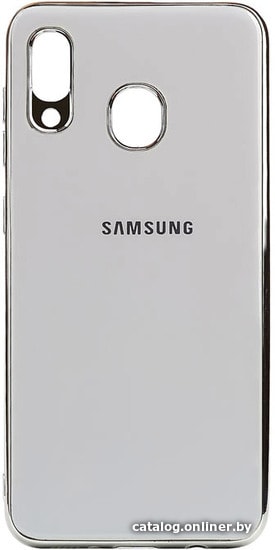 

Чехол для телефона EXPERTS Plating Tpu для Samsung Galaxy A40 (белый)