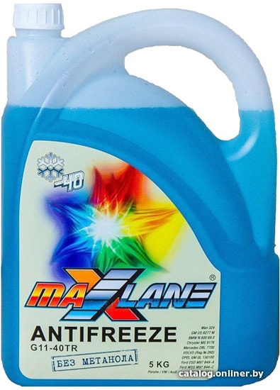 

Антифриз MaxLane G11-40TR синий 5кг