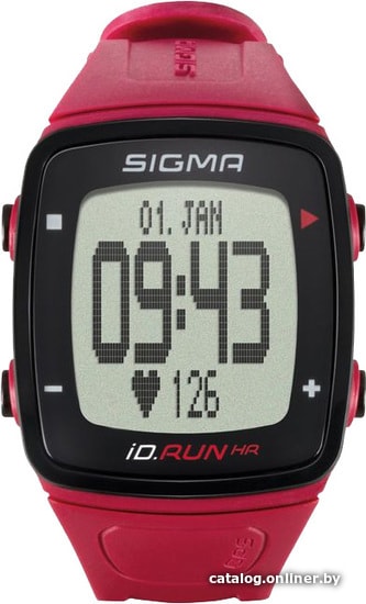 

Пульсометр Sigma iD.RUN HR (бордовый)
