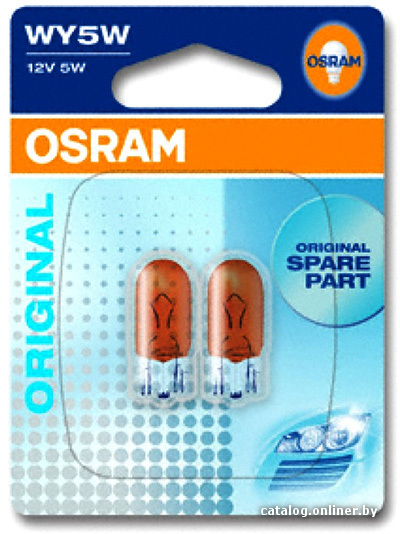 

Галогенная лампа Osram WY5W Original Line 2шт [2827-02B]