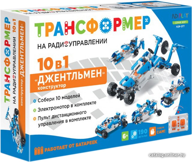 

Конструктор ND Play Джентельмен 10 в 1 NDP-077