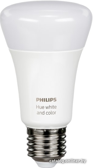 

Светодиодная лампочка Philips Hue Color Bulb Richer Colors E27 10 Вт