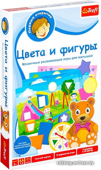 

Мозаика/пазл Trefl Цвета и фигуры