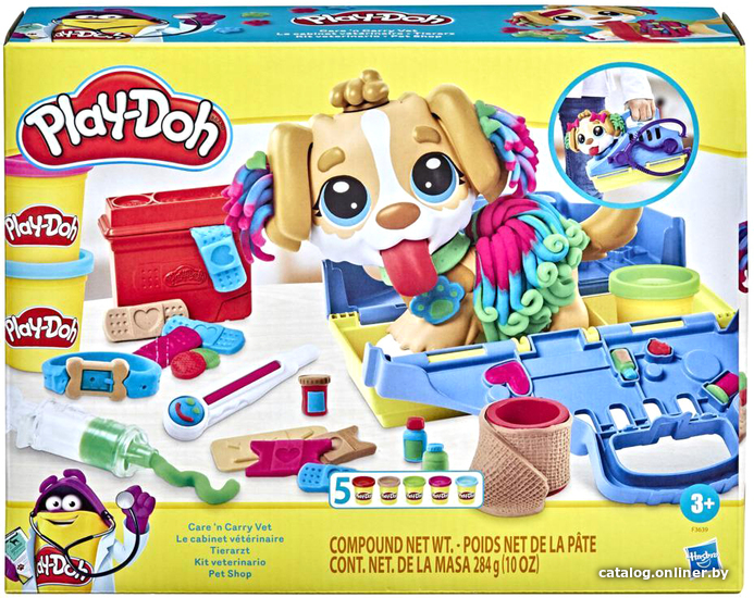 

Набор для лепки Hasbro Play-Doh Ветеринар F36395L0