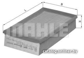 

Воздушный фильтр Mahle Knecht LX452
