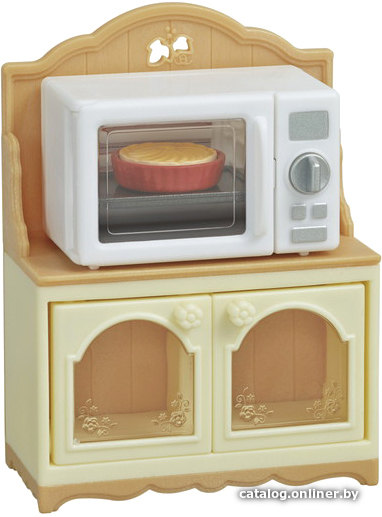 

Аксессуары для кукольного домика Sylvanian Families Шкаф с микроволновой печью 5443