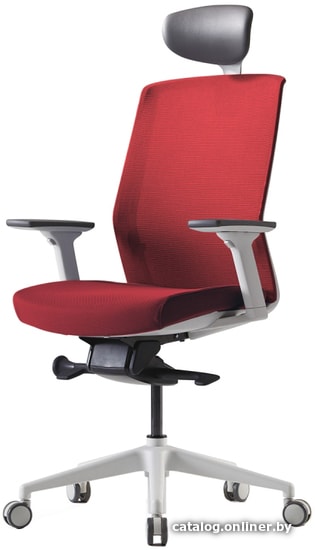 

Кресло Bestuhl J1G120L (белая крестовина, красный)