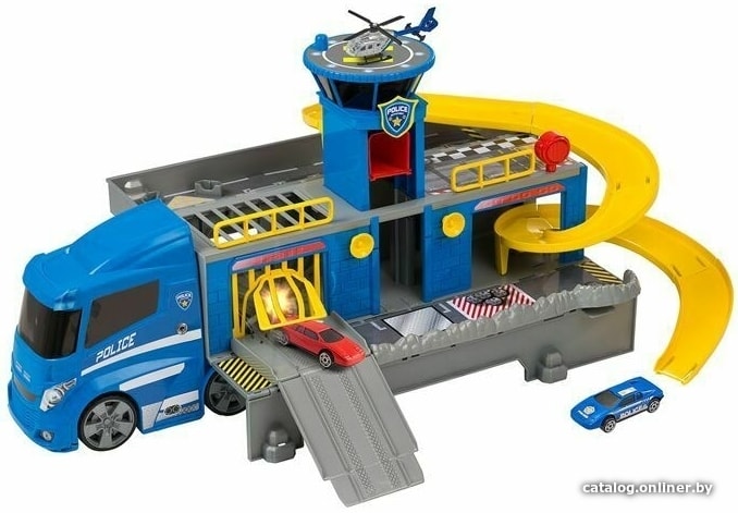 

Паркинг Teamsterz JCB Полицейский грузовик 1416389.V19