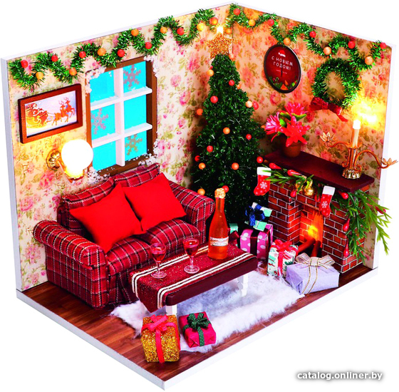 

Румбокс Hobby Day MiniHouse Новогодняя сказка PC2008