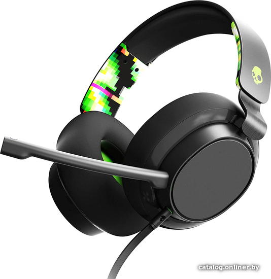 

Наушники Skullcandy SLYR Green Digi-Hype