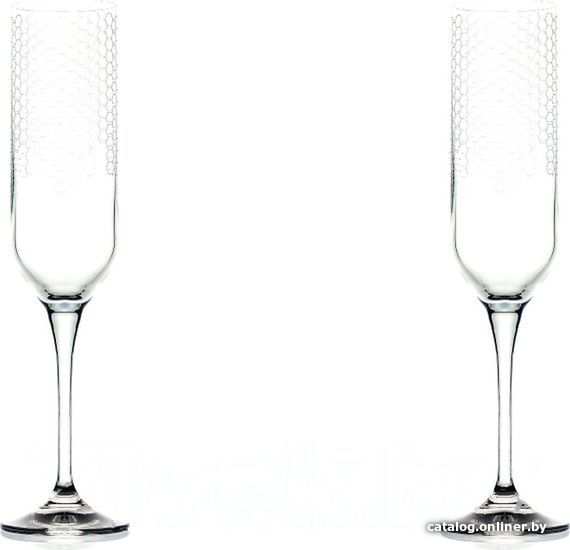 

Набор бокалов для шампанского Bohemia Crystal Uma 40860/CH033/200/2