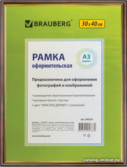 

Фоторамка BRAUBERG Hit 390259