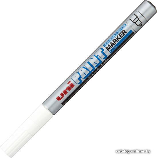 

Маркер художественный UNI Mitsubishi Pencil Paint 0.8мм PX-203 SILVER (серебристый)