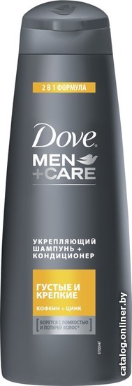 

Dove Men+Care 2 в 1 густые и крепкие 380 мл