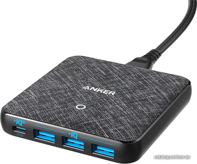

Сетевое зарядное Anker PowerPort Atom III Slim