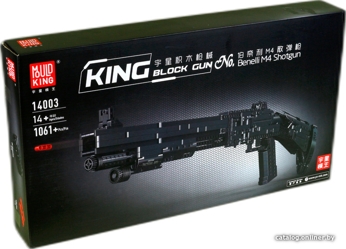 

Конструктор Mould King Block Gun 14003 Дробовик Benelli M4