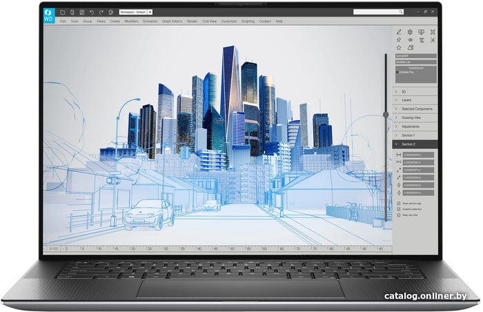 

Рабочая станция Dell Precision 15 5560-379349