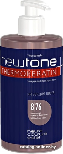 

Маска Estel Professional Тонирующая маска для волос Newtone Thermokeratin 8/76