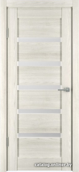 

Межкомнатная дверь IstokDoors Горизонталь-5 ДЧ 60x200 (дуб снежный/светлое стекло)