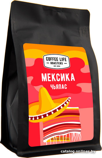 

Кофе Coffee Life Roasters Мексика Чьяпас зерновой 250 г