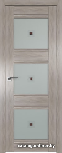 

Межкомнатная дверь ProfilDoors 4X 80x200 (орех пекан/матовое с коричневым квадр. фьюзингом)