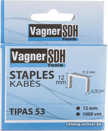 

Скобы Vagner 51066509 (1000 шт)