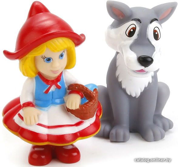 

Набор игрушек для ванной Играем вместе Красная шапочка и волк 143R