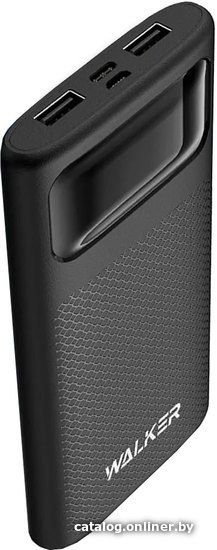 

Внешний аккумулятор Walker WB-910 10000mAh (черный)