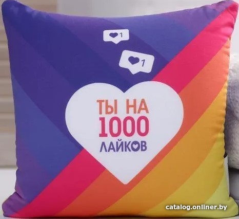 

Декоративная подушка Mni Mnu Лайк 5478456