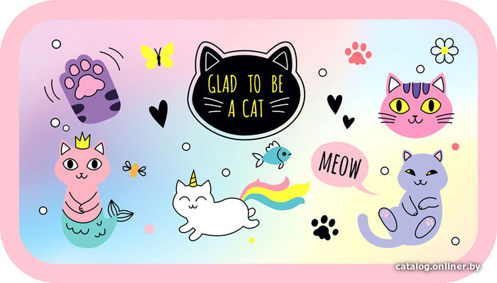 

Пенал ArtSpace 190x110 Glad to be Cat ПК2_42358